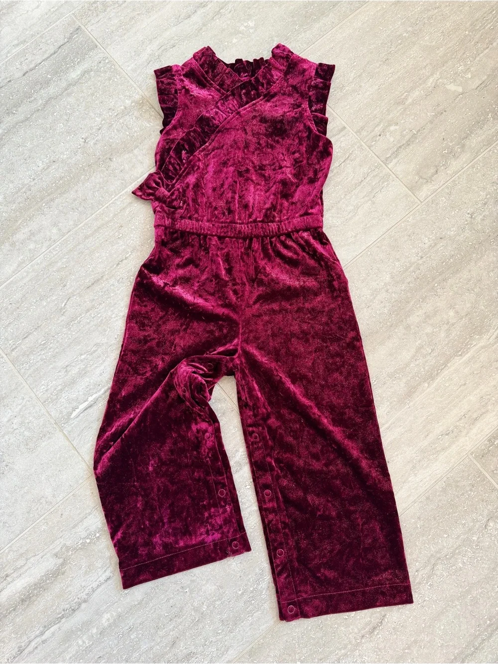 3T Girls Holiday Bundle Velvet Romper & Carter’s Plaid Christmas Dress